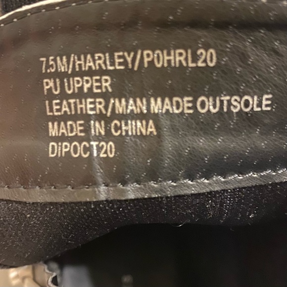 Sincerely Jules Harley White Leather Lace Up Zipper Combat Boots Size 7.5M - Picture 12 of 12